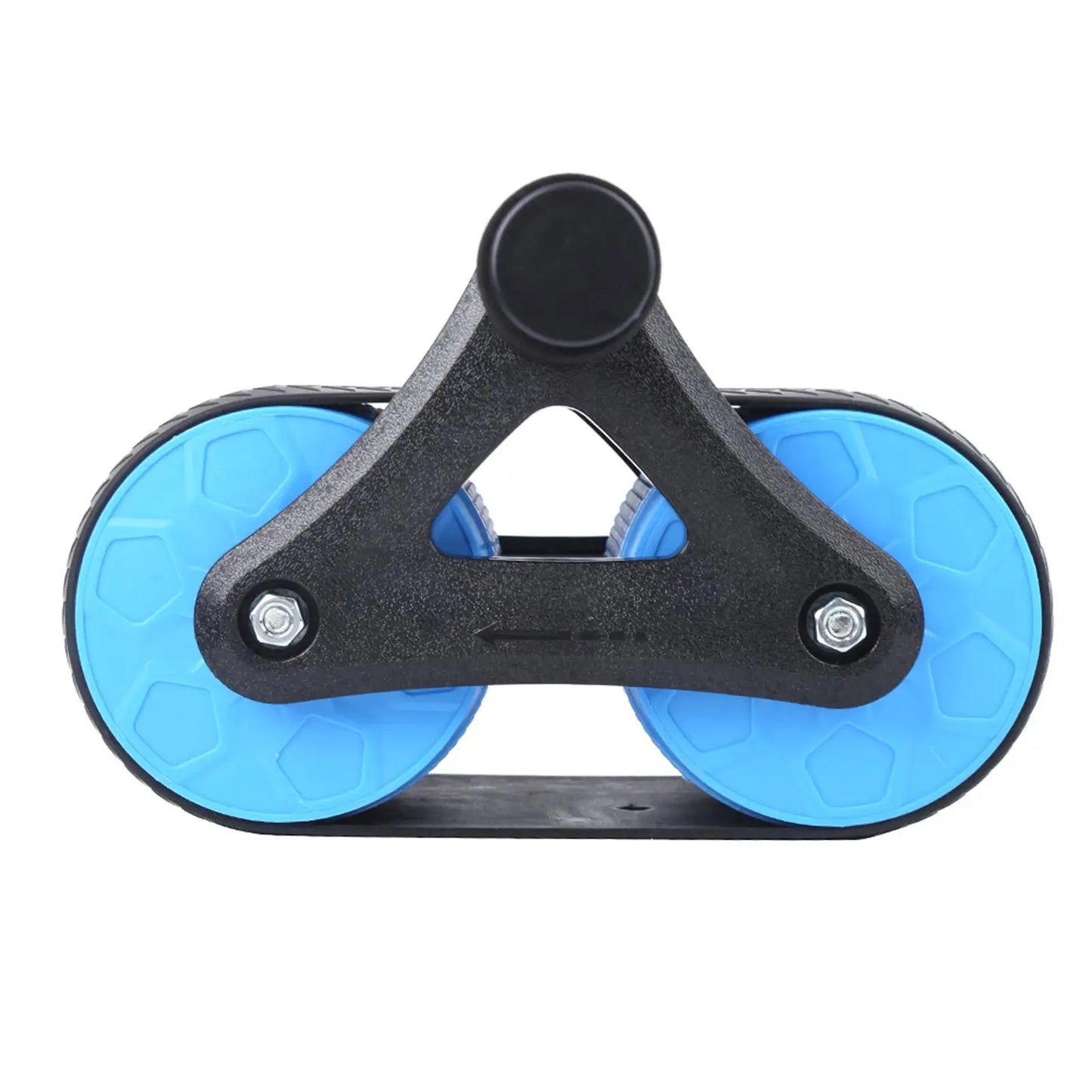 Springback Wheels Roller Domestic Abdominal Exerciser Push‑up Training Mute Fitness Equipment Blue Fitness Accessories