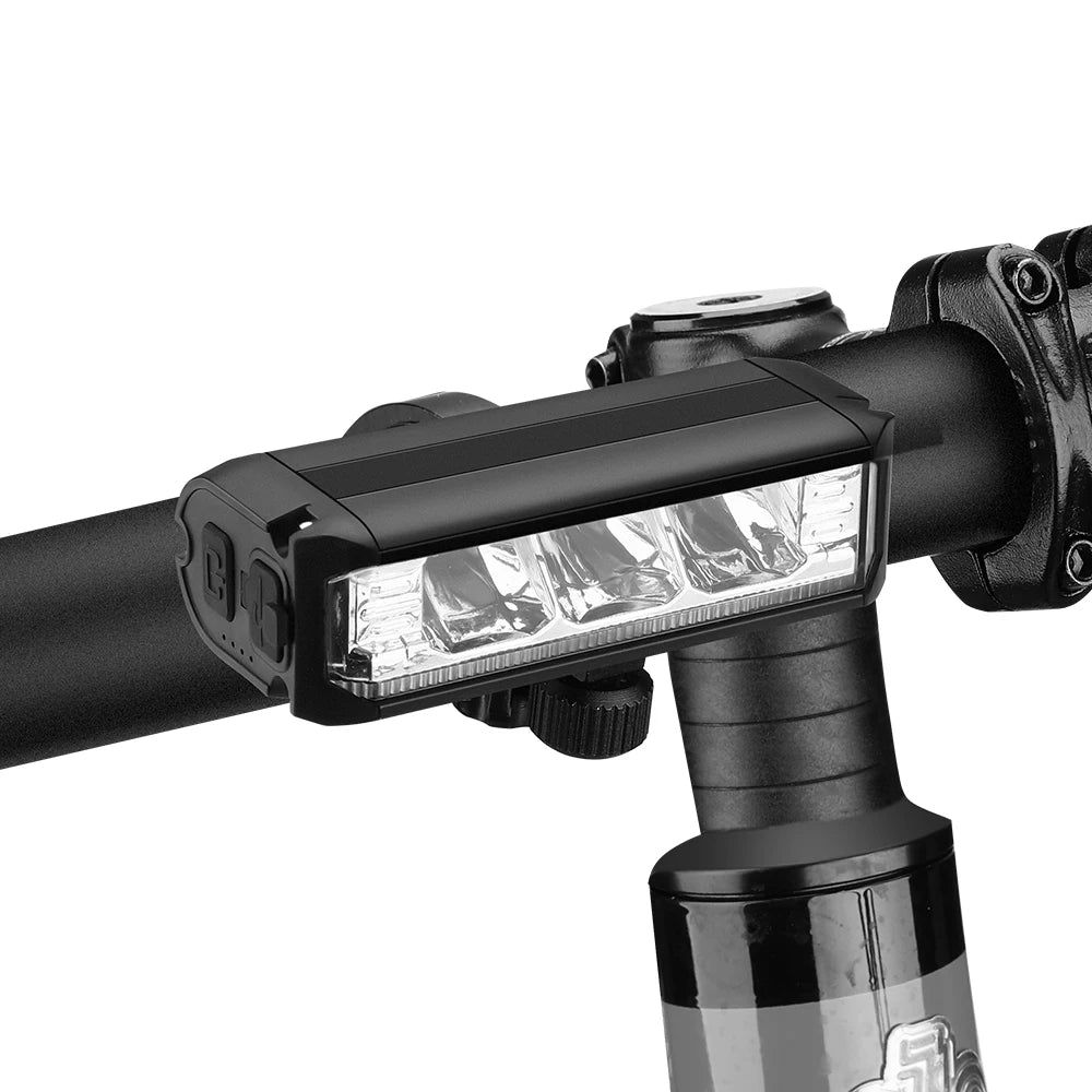 USB Rechargeable Bike Front Light 900 Lumens Cycling Light 2000mAh Bike Lights for Night Riding/Cycling Safety Lamp