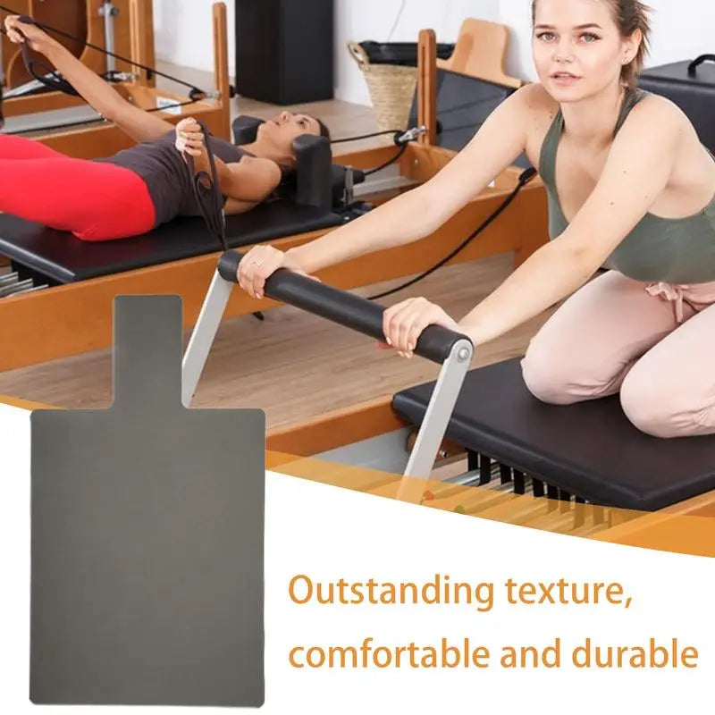 Pilates Reformer Mat natural rubber Extra Thick Cushioning Pad Pilates Yoga Mat Accessory Fitness Exercising anti-slip supplies