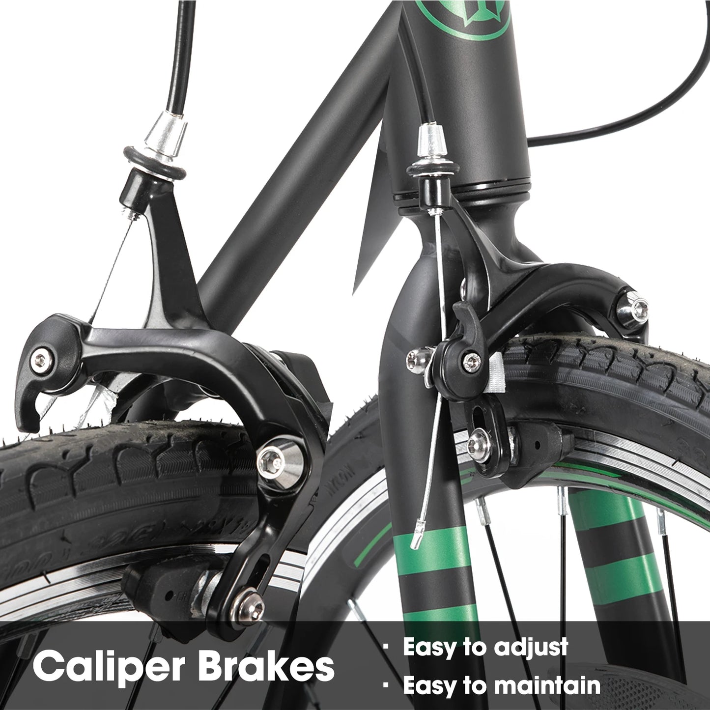 Hiland Aluminum Road Bike,Shimano 14 Speeds, 53/57cm Frame, Racing Bike for Men Mens Racing Bike