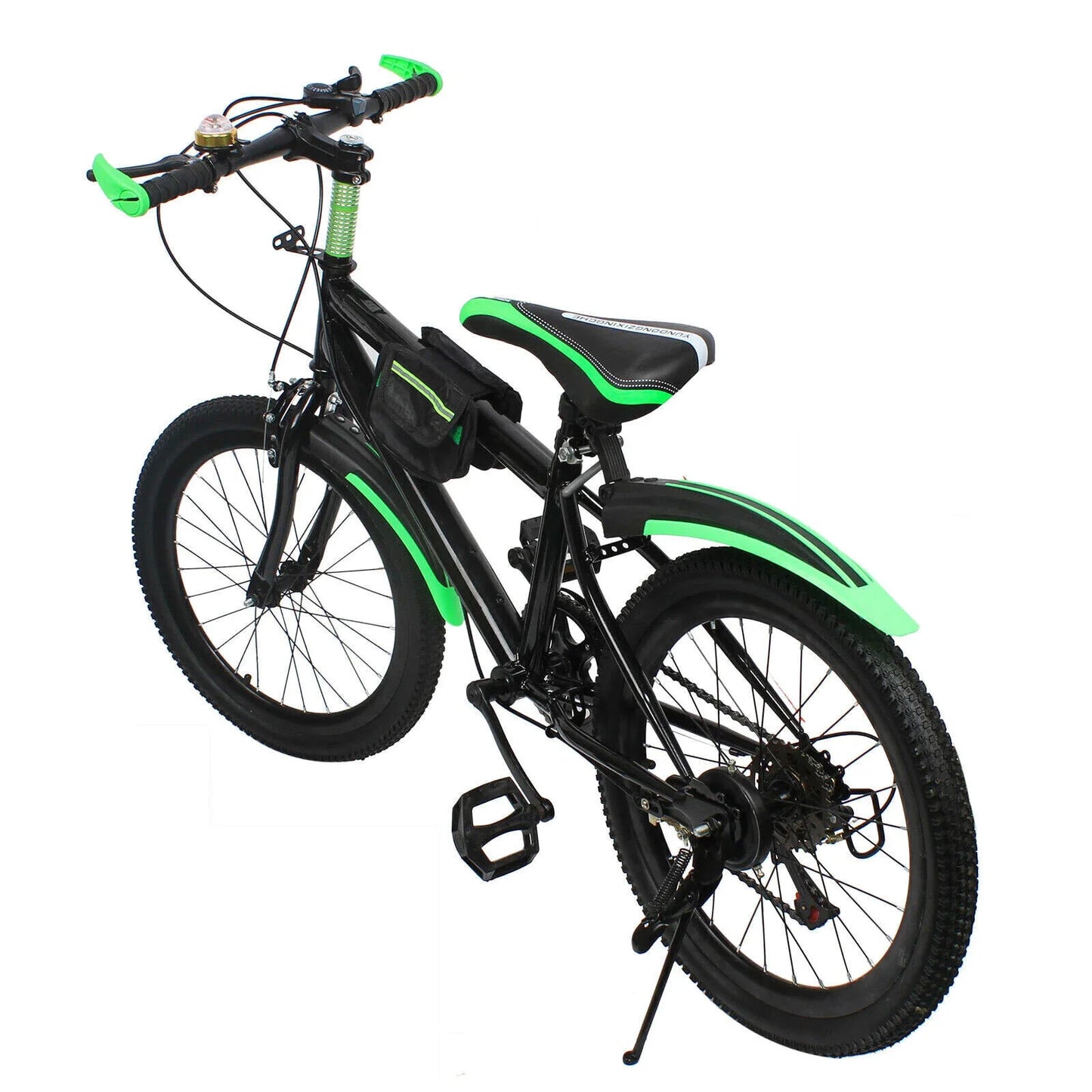 20In Mountain Bike 7 Speeds Adjustable Height Kids Bicycle for Boys, Girls MTB Children's Bicycle with Double Disc Brake
